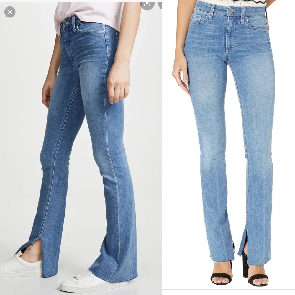 Joe's Jeans Micro Vent High Rise Flare Jeans Tall - Picture 2 of 8